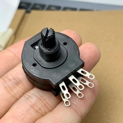 2 sản phẩm biến trở chiết áp volume máy hàn RVS28 B103 10KR 10Kohm 6 chân đôi