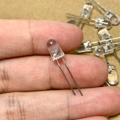 10 cái bóng Led siêu sáng Led trắng ánh sáng trắng kích thước 5mm