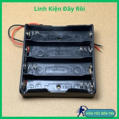 HỘP ĐẾ ĐỰNG PIN 3.7V 18650 4PIN