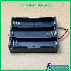 Hộp đế đựng PIN 3.7V 18650 3PIN 3 ngăn