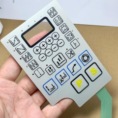 Miếng dán bàn phím màn hình máy may 1 kim QIXING PS vàng