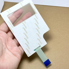 Miếng dán bàn phím xanh dương dán màn hình máy may 1 kim QIXING PS xanh dương