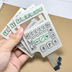 Miếng dán bàn phím màn hình máy may 1 kim QIXING HULONG PS xanh lá cam