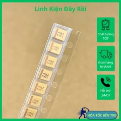 10 cái tụ dán SMD 106C 25V 10uF 3528B 3.5x2.8x1.9mm