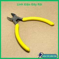 Kìm cắt linh kiện cán nhựa vàng