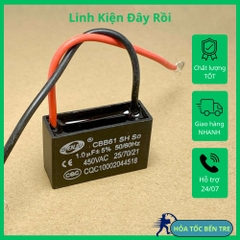 Tụ điện vuông CBB61 hãng Senju 450VAC từ 1uF đến 20uF
