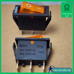 4 cái công tắc KCD3 5000W 250VAC 16A kích thước 14x30mm