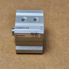 Pen hơi xilanh SMC CQ2A16-5D CQ2A16-5-3310 kích thước 28x28x23mm