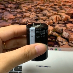 2 cái tụ điện hóa phân cực 450V330uF 330uF 450V 30x45mm NIPON CHEMI-CON KMH