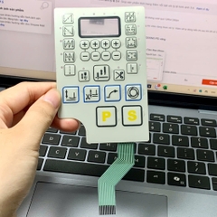 Miếng dán bàn phím màn hình máy may 1 kim QIXING PS vàng