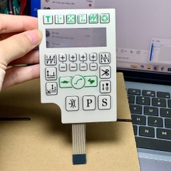 Miếng dán bàn phím màn hình máy may 1 kim QIXING HULONG PS xanh lá cam