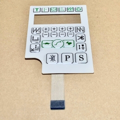 Miếng dán bàn phím màn hình máy may 1 kim QIXING HULONG PS xanh lá cam