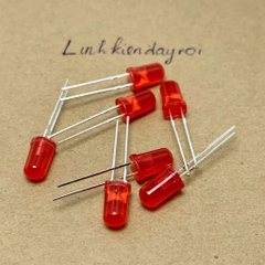 10 SẢN PHẨM bóng đèn led đỏ ánh sáng đỏ kích thước 5mm