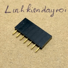 Đế cắm lượt cái đơn 2.54MM 7P