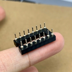 Đế cắm IC 16 chân DIP-16 16P 16PIN chân đồng hàng tốt