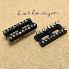 Đế cắm IC 18 chân DIP-18 18P 18PIN chân đồng hàng tốt