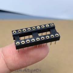 Đế cắm IC 18 chân DIP-18 18P 18PIN chân đồng hàng tốt