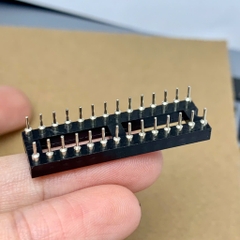 Đế cắm IC 28 chân DIP-28 28P 28PIN 36x10mm chân đồng hàng tốt
