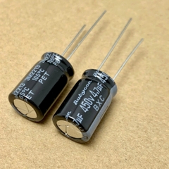 4 cái tụ hóa điện 4.7uF 450V 4.7uF450V 450BXC4R7 ±20% kích thước 10x16mm chính hãng RYBYCON