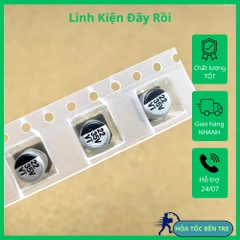 10 cái tụ nhôm SMD 22uF 35V 22uF35V kích thước 5x5.4mm