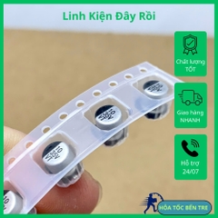 10 cái tụ nhôm 10uF 35V 35V10uF 10uF SMD 5x5.4mm