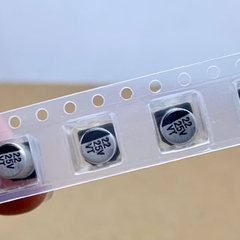 10 cái tụ nhôm SMD 22uF 25V 22uF25V kích thước 5x5.4mm