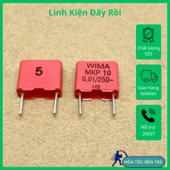 2 cái tụ phim WIMA MKP10 0.01/250 0.01uF 250V 250V0.01uF 10NF 103