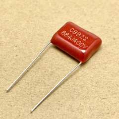 10 sản phẩm tụ kẹo CBB22 400V 680nF 0.68uF 684J400V ±5%