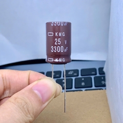 Tụ điện hóa KMG/KYA 3300uF 25V 3300uF25V3300uF 16x25mm chính hãng KING KONG