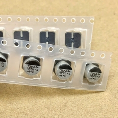 10 cái tụ điện nhôm SMD 47uF 25V 47uF25V kích thước 6.3x5.4mm