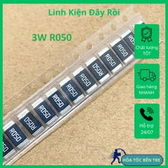 10 cái điện trở SMD 3W 2512 R050 0.050R 50mR 0.02R R020 R030 0.030R R040 0.040R