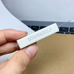 5 cái điện trở sứ 10W 560ohm 560R 560RJ kích thước 48x10x10mm