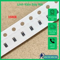 10 cái điện trở dán SMD 0603 15KR 15Kohm 153 1502