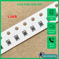 20 cái điện trở dán SMD 0805 1.2KR 1.2Kohm 122 1201