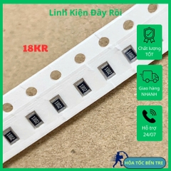 10 cái điện trở dán SMD 0805 18KR 18Kohm 183 1802