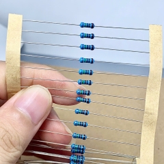 10 cái điện trở vòng màu 10MR 10Mohm 10M 1/4W 1%