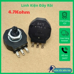 2 cái biến trở chiết áp volume máy hàn RVS28 B472 4.7KR 4.7Kohm 3 chân đơn