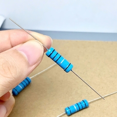 5 cái điện trở màu 3W 0.1R 0.1ohm 0R1 1%
