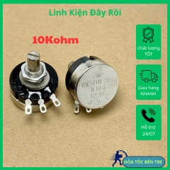 Chiết áp biến trở một vòng núm vặn thang đo RV24YN20S B103 10KR 10Kohm