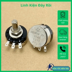 Chiết áp biến trở một vòng núm vặn thang đo RV24YN20S B501 500R 500ohm