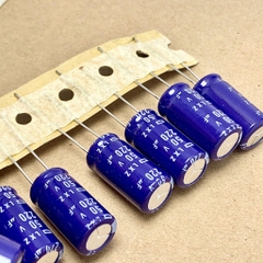 5 cái tụ điện hóa 220UF 50V 220uF 50V220uF chính hãng Nippon LXZ kích thước 10x20mm