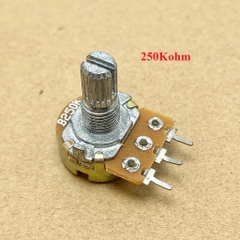 Chiết áp đơn WL  WH148 1K/2K/5K/10K/20K/50K/100K/250K/500K/1M kích thước 15x25mm chất lượng tốt