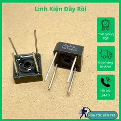 4 cái KBPC610 cầu chỉnh lưu diode cầu 1000V 6A