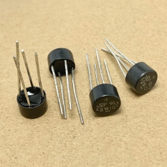 10 cái diode cầu chỉnh lưu hình tròn tụ 2W10 2A1000V