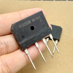 4 cái D25XB80 D25XB 80 cầu diode chỉnh lưu  800V 25A DIP-4