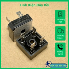 BR50A-12 BR5012 cầu chỉnh lưu Diode 1200V 50A kích thước 28x28mm