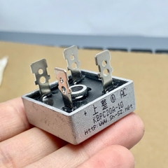 KBPC2010 KBPC 2010 KBPC20A-10 cầu chỉnh lưu Diode 1000V 20A kích thước 28x28mm