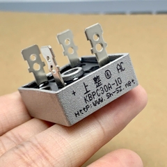 KBPC3010 KBPC 3010 KBPC30A-10 cầu chỉnh lưu Diode 1000V 30A kích thước 28x28mm