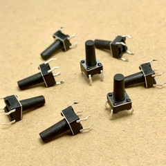 10 cái nút ấn Micro 4 chân kích thước 6x6x12mm
