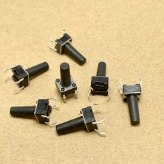 10 cái nút ấn Micro 4 chân kích thước 6x6x13mm